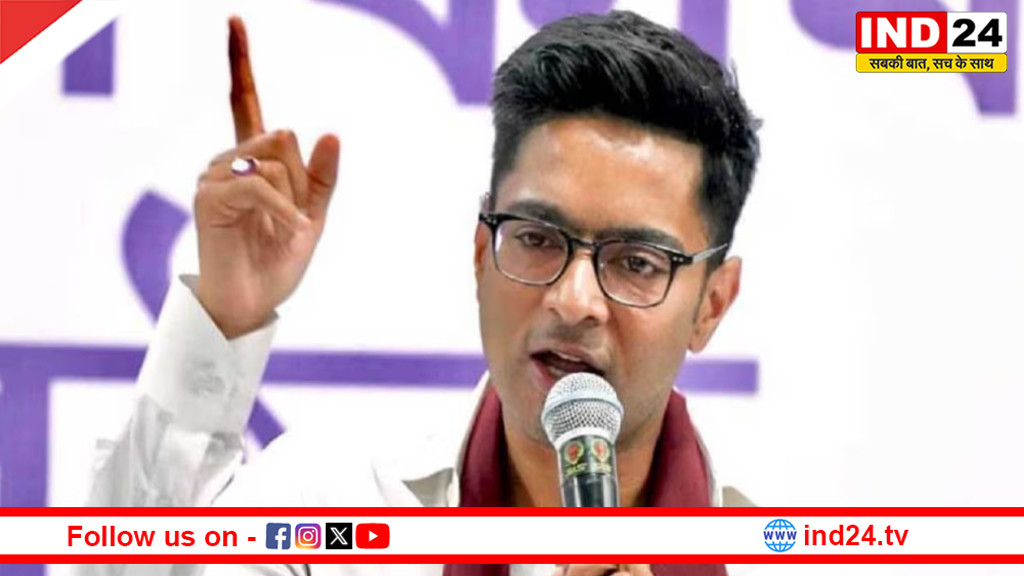 नंदीग्राम को लेकर अभिषेक बनर्जी का संकल्प—धरती को करेंगे पवित्र