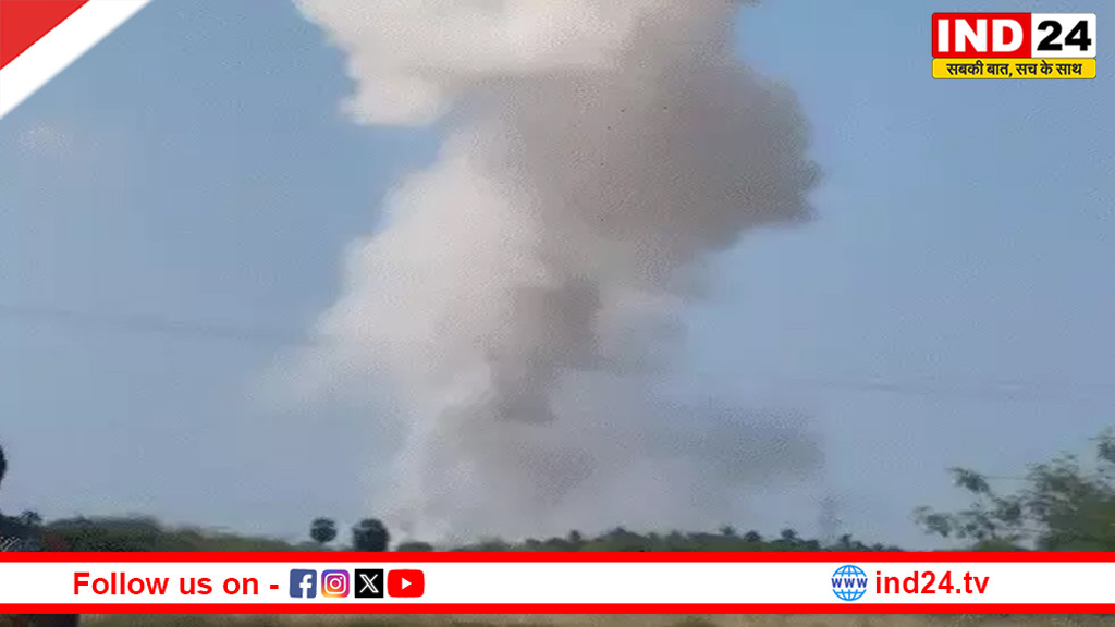 तमिलनाडु के विरुधुनगर में पटाखा फैक्ट्री में भीषण विस्फोट, 23 की मौत, रेस्क्यू के दौरान दूसरा धमाका