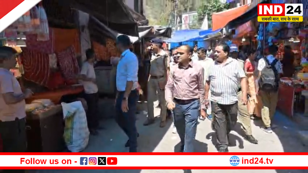 श्रद्धालुओं की सुरक्षा के लिए सख्ती: अपर रोड और मनसा देवी मार्ग पर अतिक्रमण हटाने के निर्देश