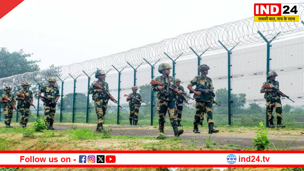 सीमा सुरक्षा में तैनात जवान की मौत, अपनी ही राइफल बनी वजह