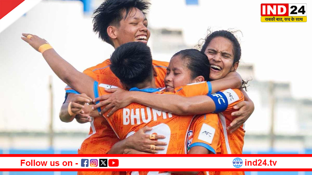 भारतीय बेटियों ने रचा इतिहास: 22 साल बाद अंडर-20 एशियाई कप में मिली ऐतिहासिक जीत, चीनी ताइपे को 3-1 से दी करारी शिकस्त