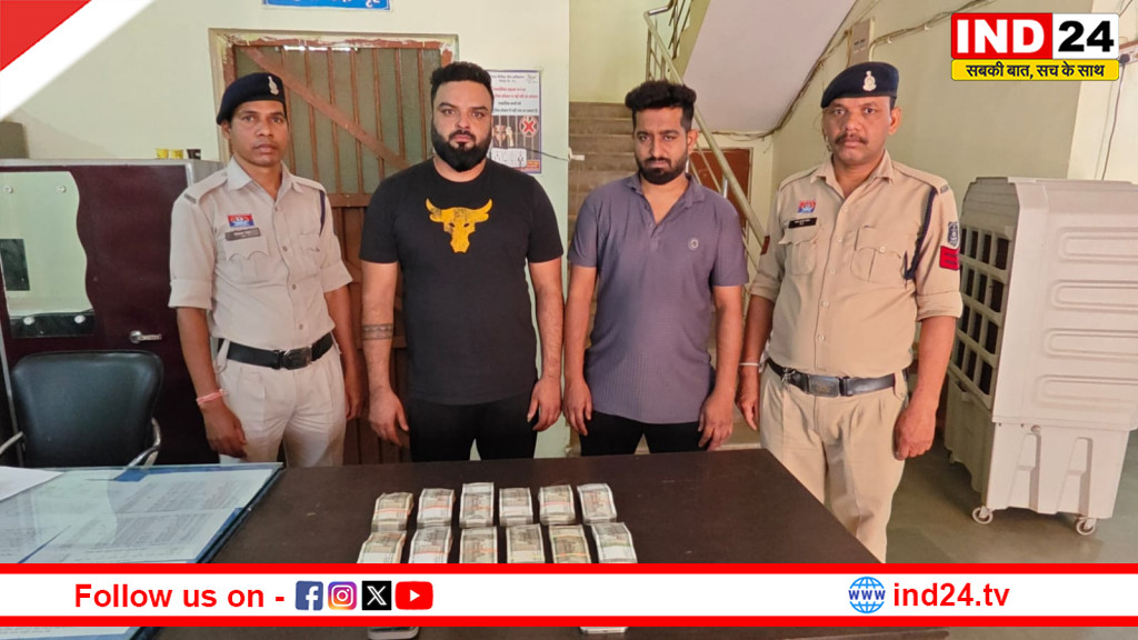 धमतरी-रायपुर बॉर्डर पर जुए की फड़ पर पुलिस की दबिश