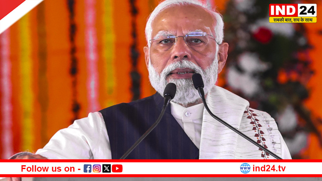 चुनावी मंच से तीखा वार: पीएम का आरोप—विपक्ष ने दोहराई दुश्मन की भाषा, सेना का मनोबल किया प्रभावित