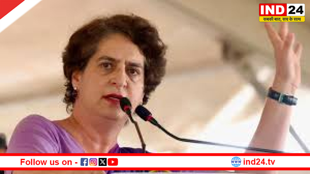 महिला आरक्षण की आड़ में परिसीमन का खेल-प्रियंका का NDA पर सीधा वार