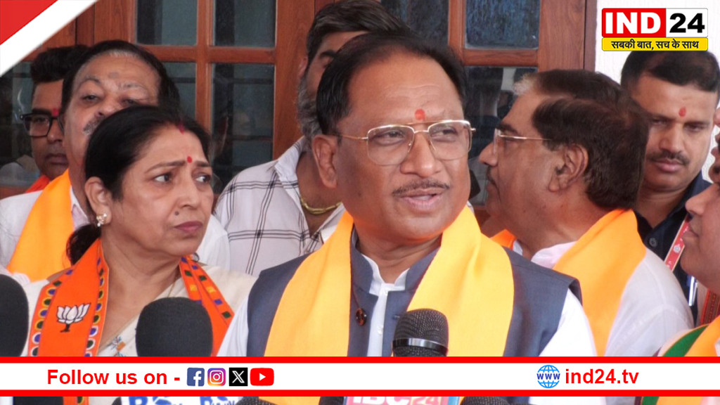 बीजेपी ने मनाया 47वां स्थापना दिवस, सीएम विष्णु देव साय ने फहराया पार्टी ध्वज