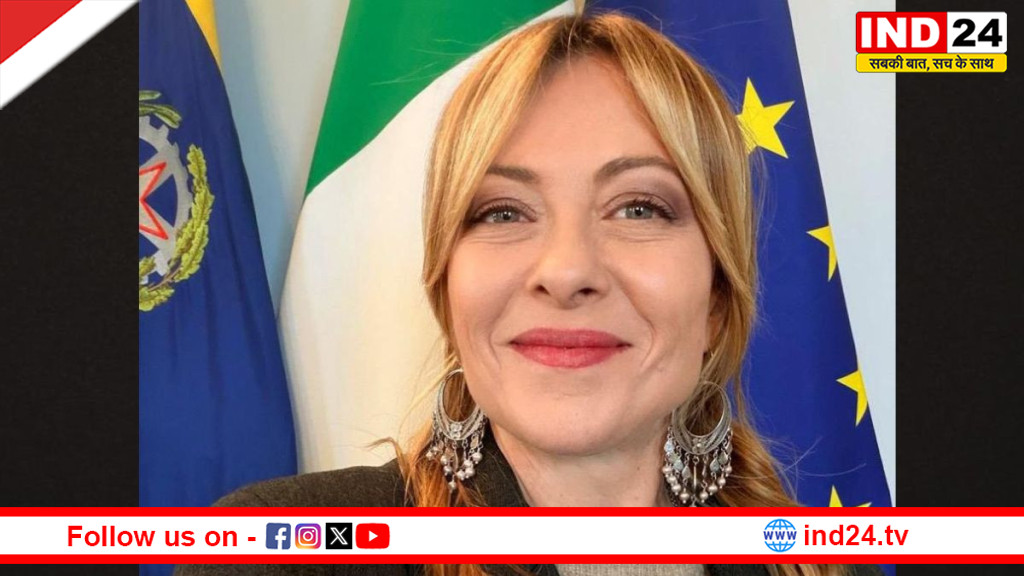 झुमका पहन 'जॉर्जिया मेलोनी' ने शेयर की तस्वीर, दिया खास संदेश !