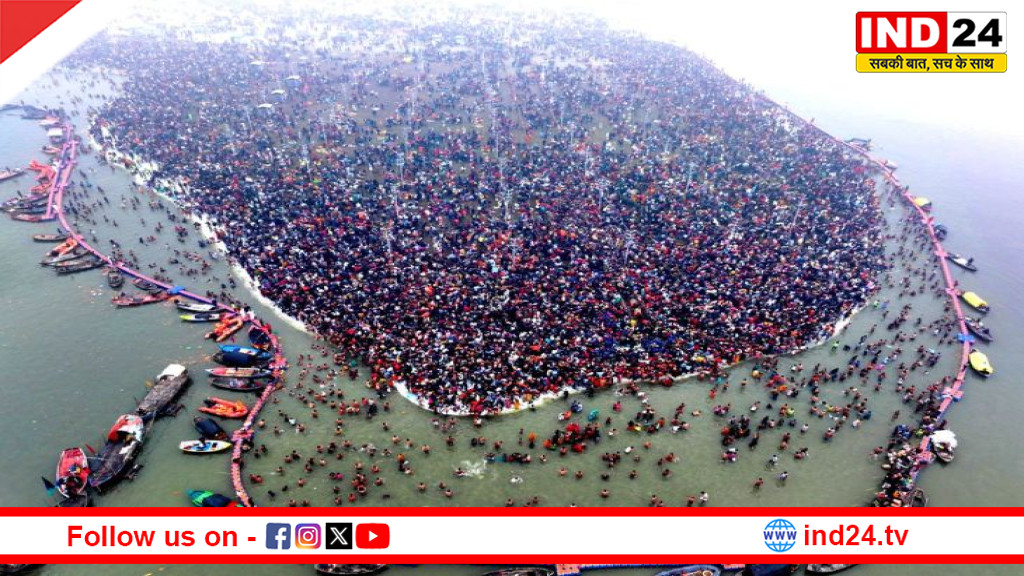 संगम नगरी से दुनिया तक गूंज—20 लाख विदेशी श्रद्धालुओं के साथ प्रयागराज बना ग्लोबल आस्था का केंद्र!