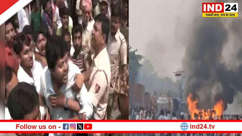 बंगाल में मतदान के दौरान हिंसा: मुर्शिदाबाद में बम हमला, हुमायूं कबीर की TMC कार्यकर्ताओं से झड़प; मालदा में ईवीएम खराब