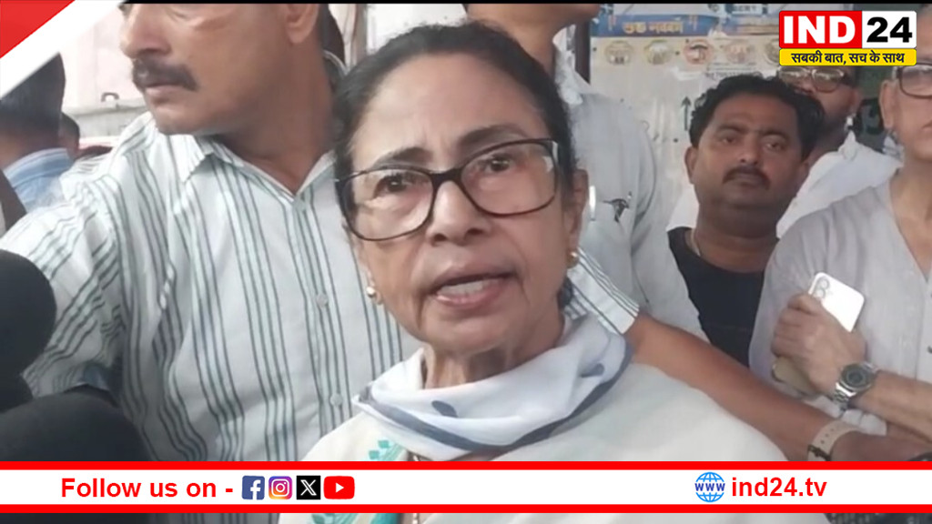 CRPF पर ममता का बड़ा आरोप, कहा- रातभर TMC कार्यकर्ताओं को परेशान किया गया