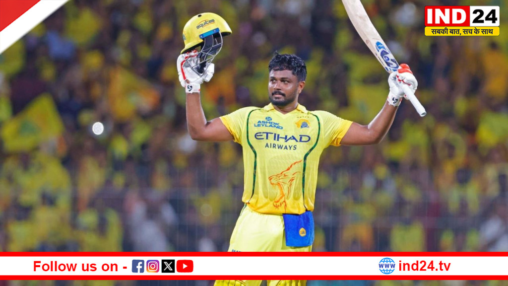 IPL 2026 : दिल्ली कैपिटल्स के खिलाफ संजू सैमसन ने 56 गेंदों पर जड़े नाबाद 115 रन