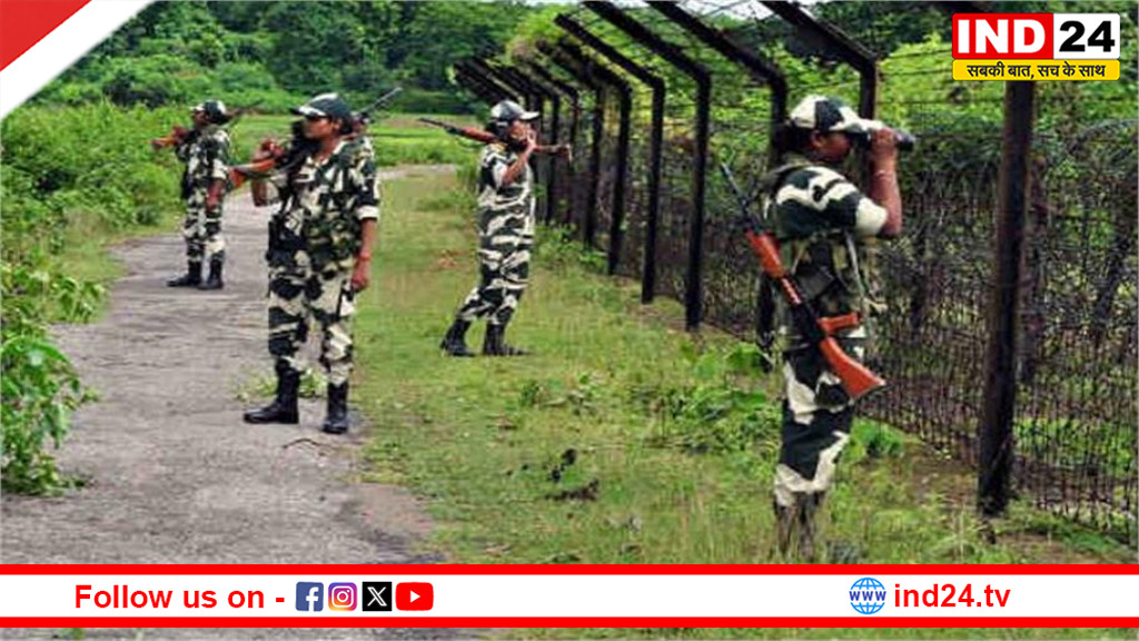 सीमा पर सतर्कता: अंतर्राष्ट्रीय सीमा के पास संदिग्ध पकड़ा, BSF अलर्ट मोड में