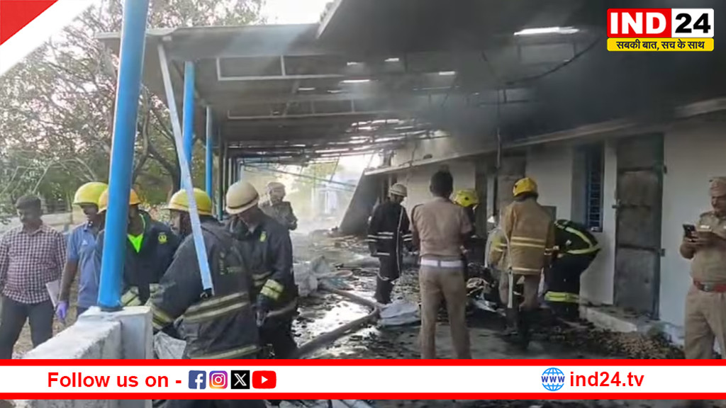 तमिलनाडु के विरुधुनगर में पटाखा फैक्ट्री में भीषण धमाका, 16 लोगों की मौत, 6 घायल