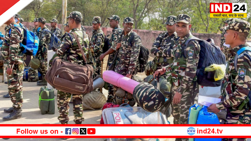 चुनाव से पहले हाई अलर्ट: बीएसएफ-सीआरपीएफ जवानों की छुट्टियां रद्द, बड़े पैमाने पर तैनाती