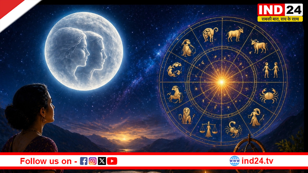 चंद्रमा का मिथुन गोचर लाया बड़ा बदलाव: आज का राशिफल खोल सकता है आपकी किस्मत का नया दरवाज़ा!