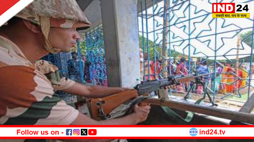 बैरकपुर में गोलीबारी, CISF जवान घायल , भाजपा-टीएमसी में तनाव चरम पर