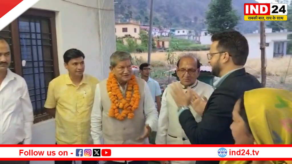 चमोली आपदा प्रभावित क्षेत्रों का दौरा: थराली पहुंचे पूर्व मुख्यमंत्री हरीश रावत, राहत कार्यों को लेकर उठाए सवाल