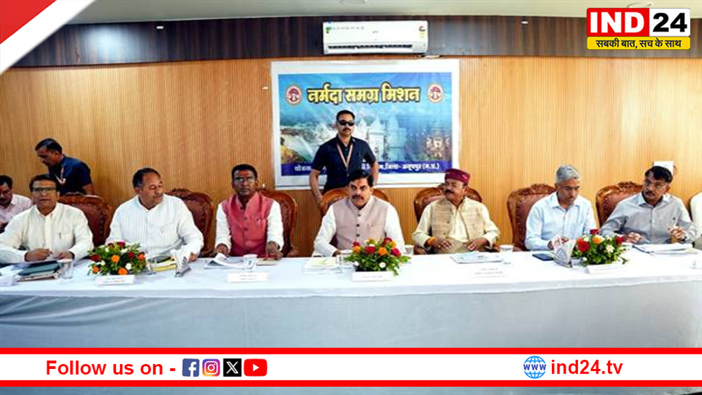 नर्मदा संरक्षण के लिये जरूरी है सरकार एवं समाज में समन्वय - मुख्यमंत्री डॉ. मोहन यादव