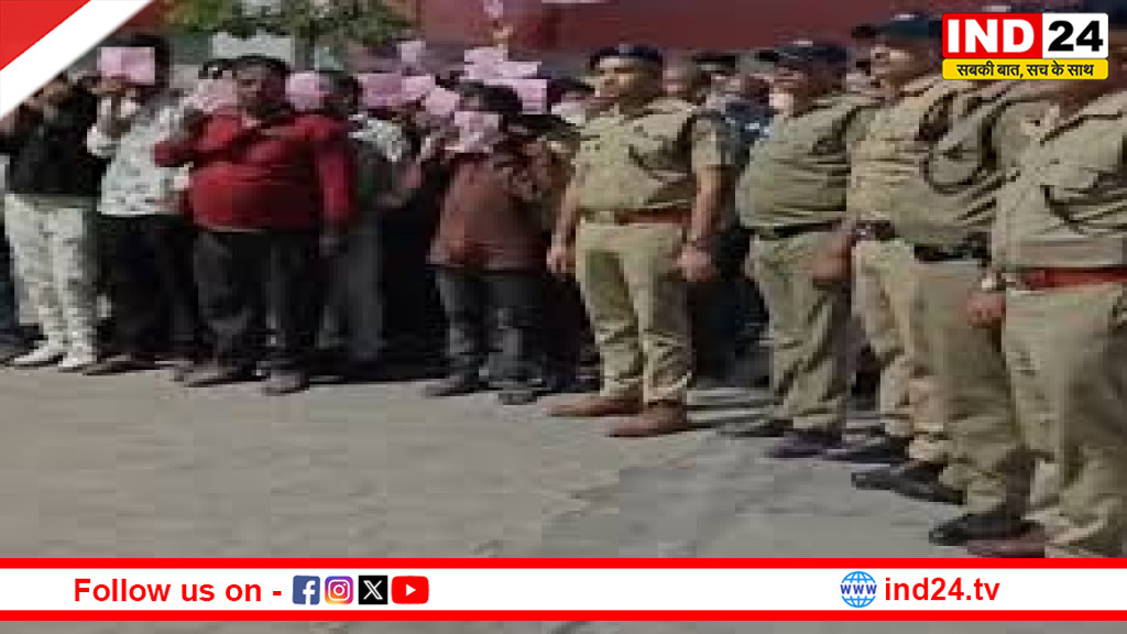 ऑपरेशन प्रहार: हरिद्वार में सार्वजनिक स्थानों पर शराब पीने वालों पर सख्ती, 55 गिरफ्तार