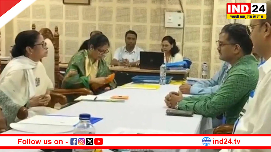ममता बनर्जी ने भवानीपुर से दाखिल किया नामांकन, निकाली भव्य रैली