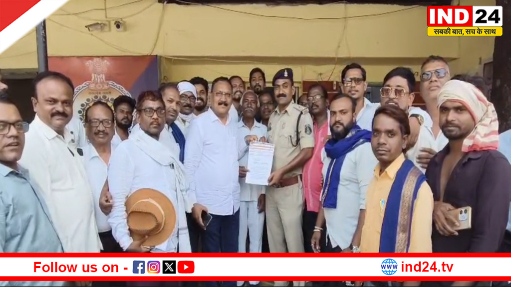 अंबेडकर पर आपत्तिजनक टिप्पणी से भड़का विवाद, भिलाई में प्रदर्शन, गिरफ्तारी की मांग