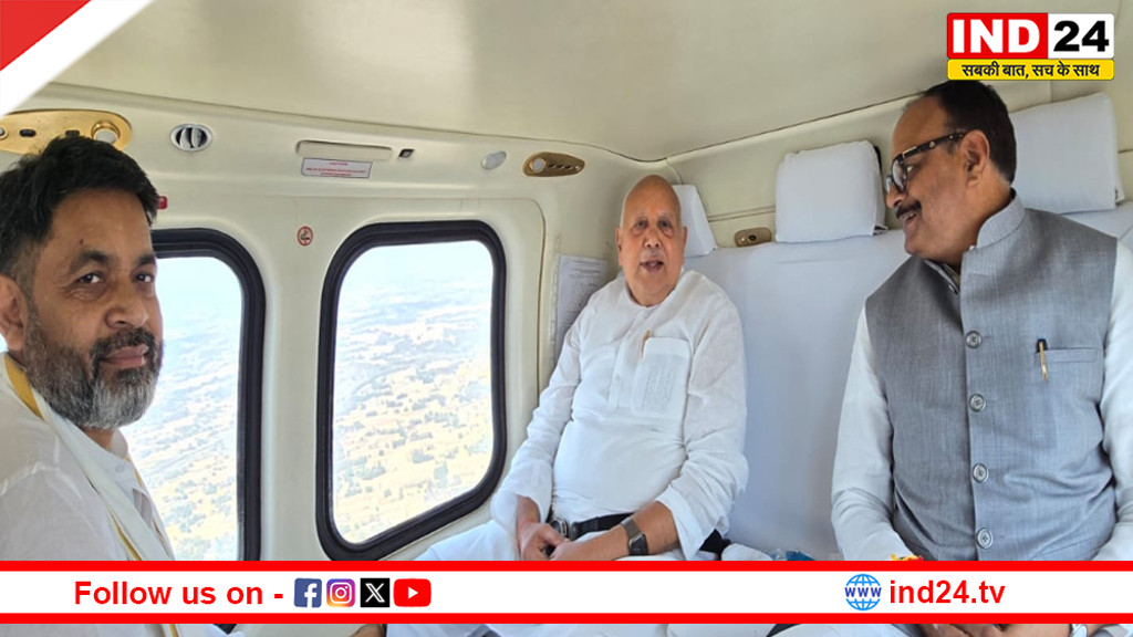 यूपी में फसलों की बर्बादी पर एक्शन मोड में योगी सरकार, डिप्टी सीएम और कृषि मंत्री ने किया हवाई सर्वे