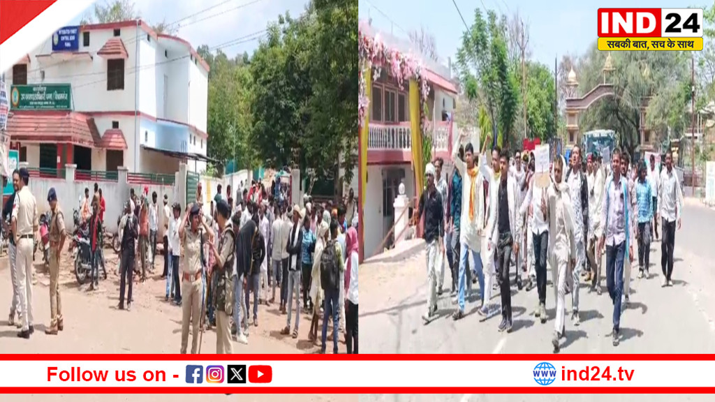 पन्ना में आदिवासी महासंग्राम: दिल्ली कूच पर अड़े, डायमंड चौक बना रणक्षेत्र