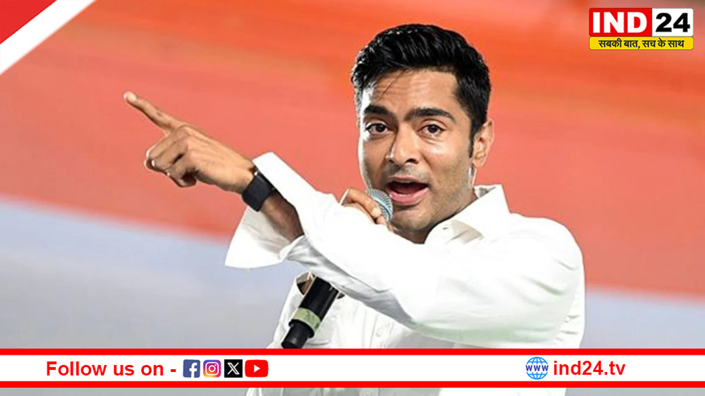 ‘बीजेपी को 50 के नीचे समेटना है' - वोट डालने के बाद अभिषेक बनर्जी का भरी हुंकार, आयोग पर भी साधा निशाना