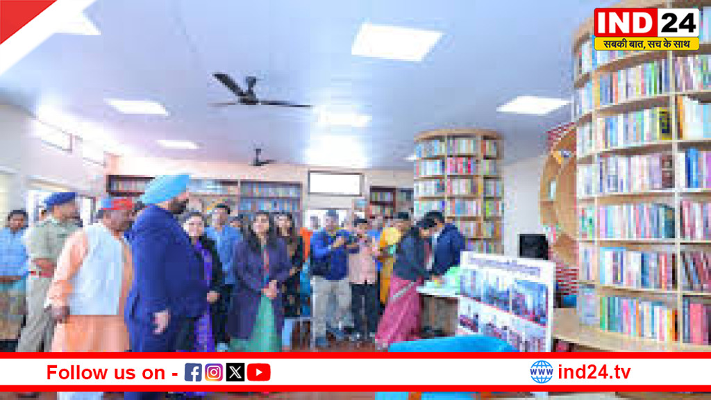 पौड़ी जिला पुस्तकालय का कायाकल्प: पारंपरिक पहाड़ी शैली में आधुनिक अध्ययन केंद्र की नई पहचान