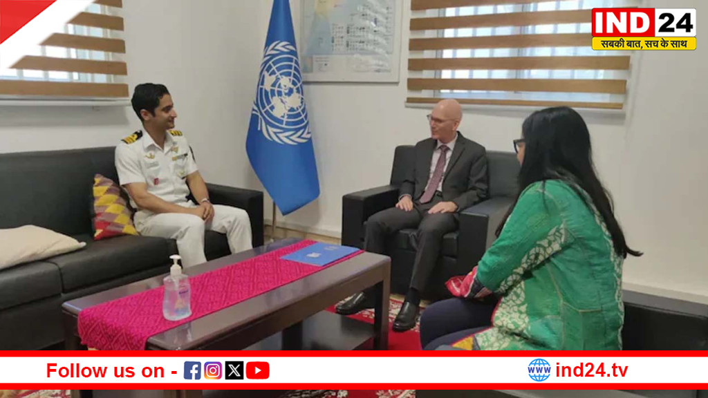 समंदर में ‘जीवन रक्षक’ बने भारतीय नौसेना के वीर, संयुक्त राष्ट्र ने किया सम्मानित