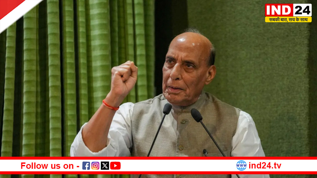 राजनाथ सिंह का कड़ा संदेश: उकसावे पर पाकिस्तान को मिलेगा “अभूतपूर्व जवाब”, आतंकवाद पर जीरो टॉलरेंस