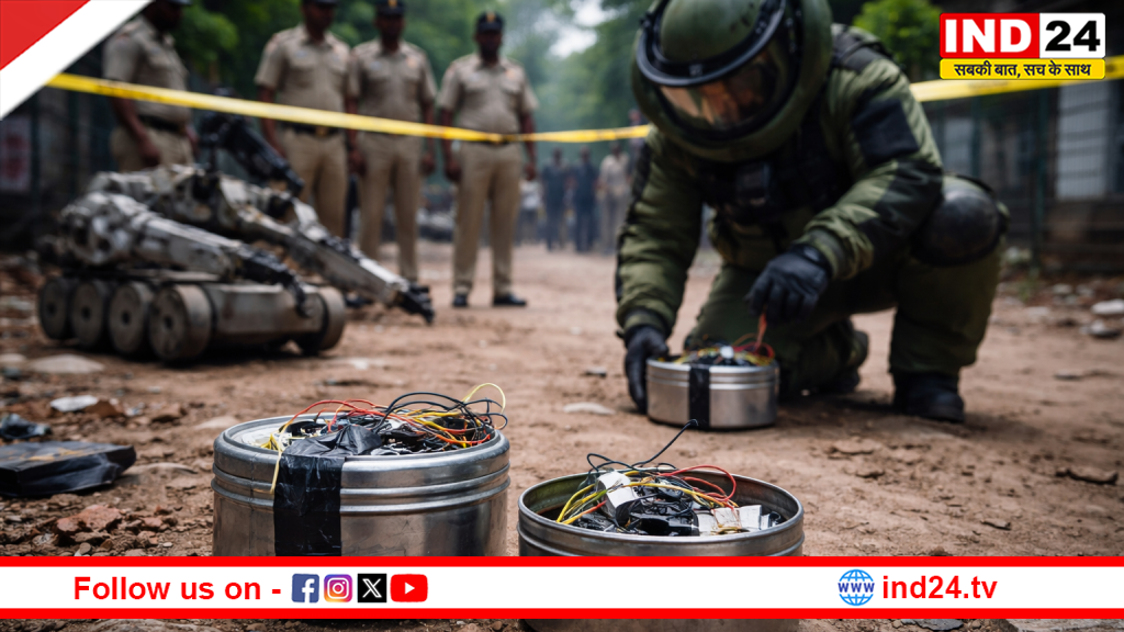 कांचरापाड़ा वार्ड-3 में दो टिफिन बम बरामद, टीएमसी पार्षद ने साजिश का आरोप लगाया