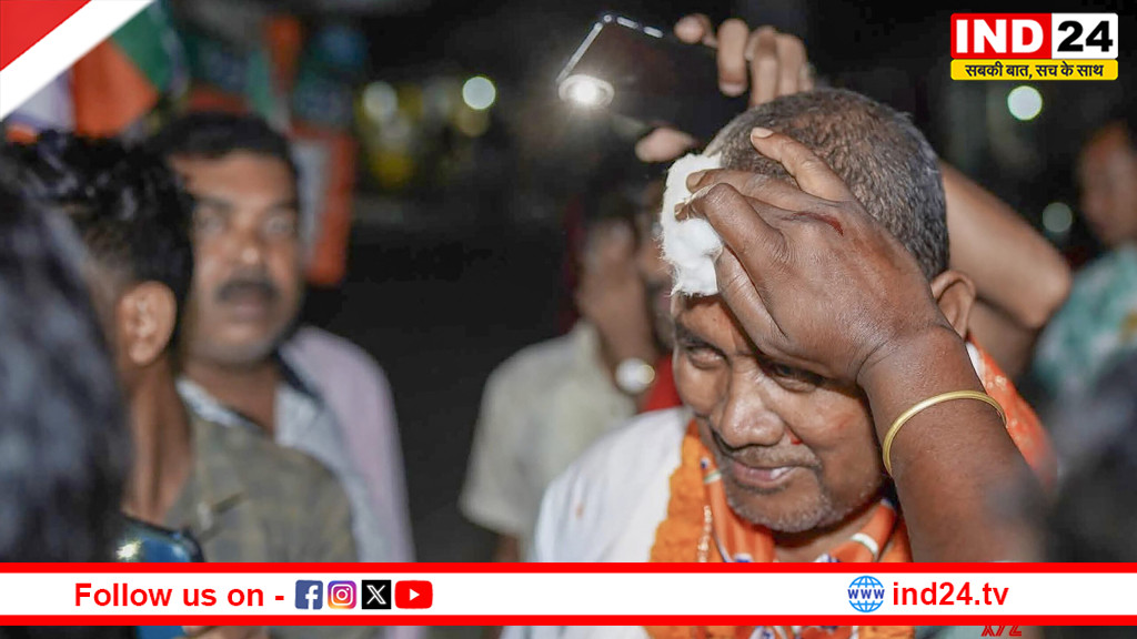 बंगाल चुनाव प्रचार में हादसा: BJP उम्मीदवार दलीम रॉय के सिर में फ्रैक्चर, कुछ दिन रहेंगे प्रचार से दूर