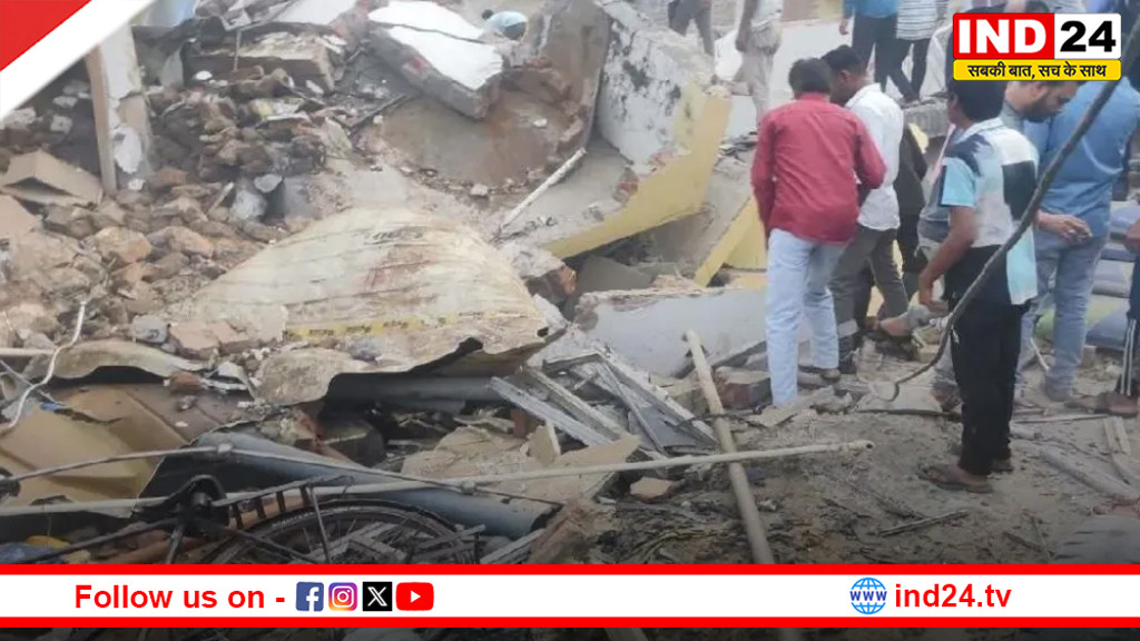 अनूपपुर के कोतमा में बड़ा हादसा, बस स्टैंड के पास 4 मंजिला इमारत ढही, कई लोगों के दबे होने की आशंका