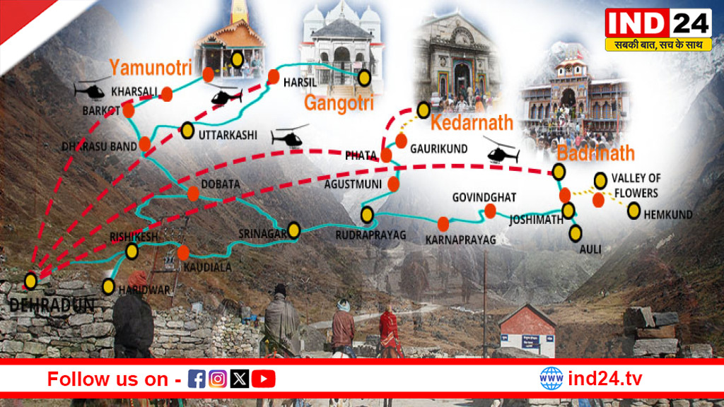 चारधाम यात्रा से पहले सड़कों से अतिक्रमण हटाने के निर्देश, तीर्थयात्रियों की सुविधाओं पर जोर