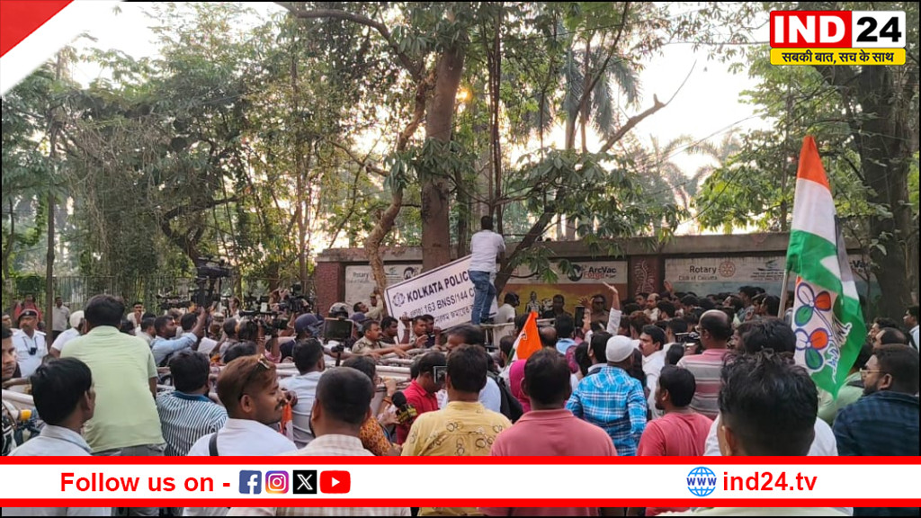 बंगाल में फार्म-6 विवाद पर बवाल: सीईओ दफ्तर के बाहर हिंसक झड़प, धारा 163 लागू