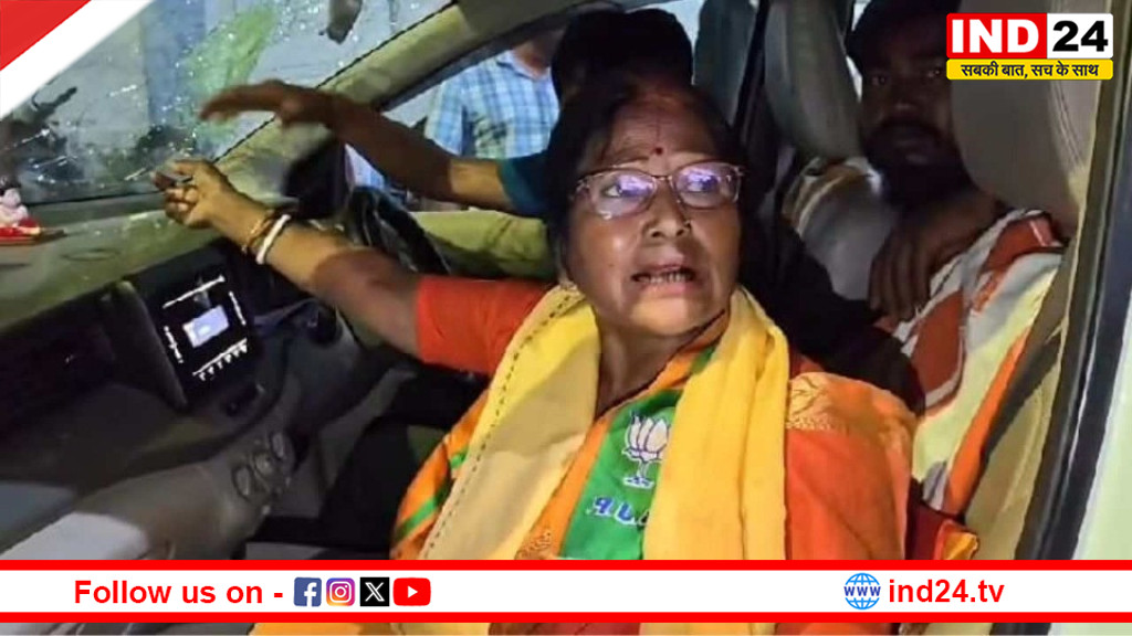 कूचबिहार में चुनावी हिंसा: माथाभांगा में बीजेपी और टीएमसी कार्यकर्ताओं के बीच खूनी संघर्ष, महिला प्रत्याशी की गाड़ी में तोड़फोड़