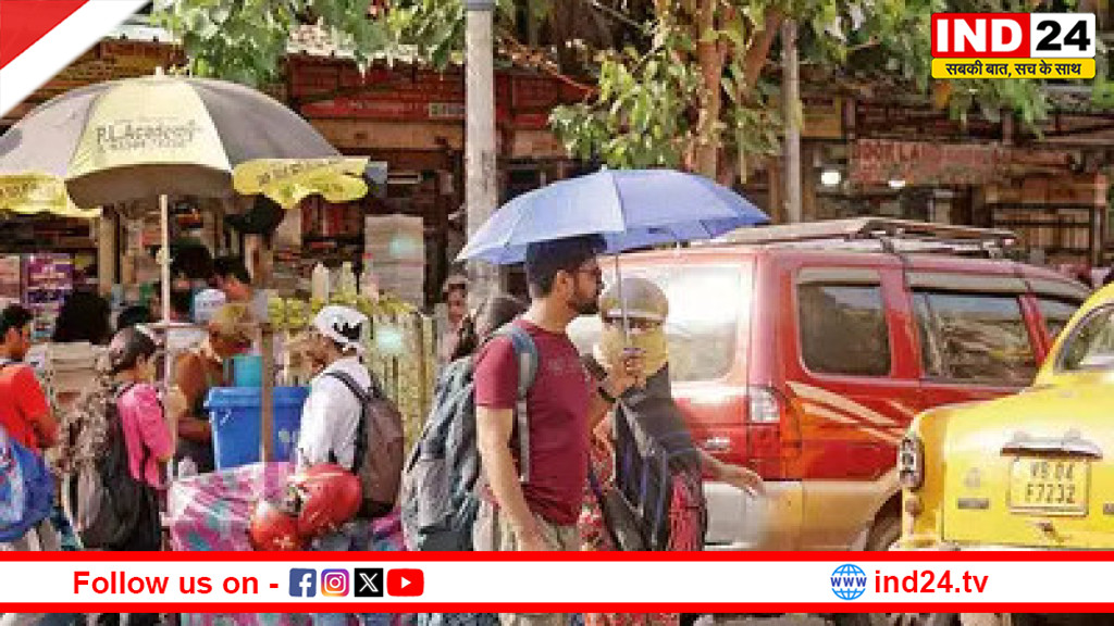 पश्चिम बंगाल में मौसम का डबल वार: कोलकाता में झुलसाती गर्मी, उत्तर बंगाल में तूफान का अलर्ट