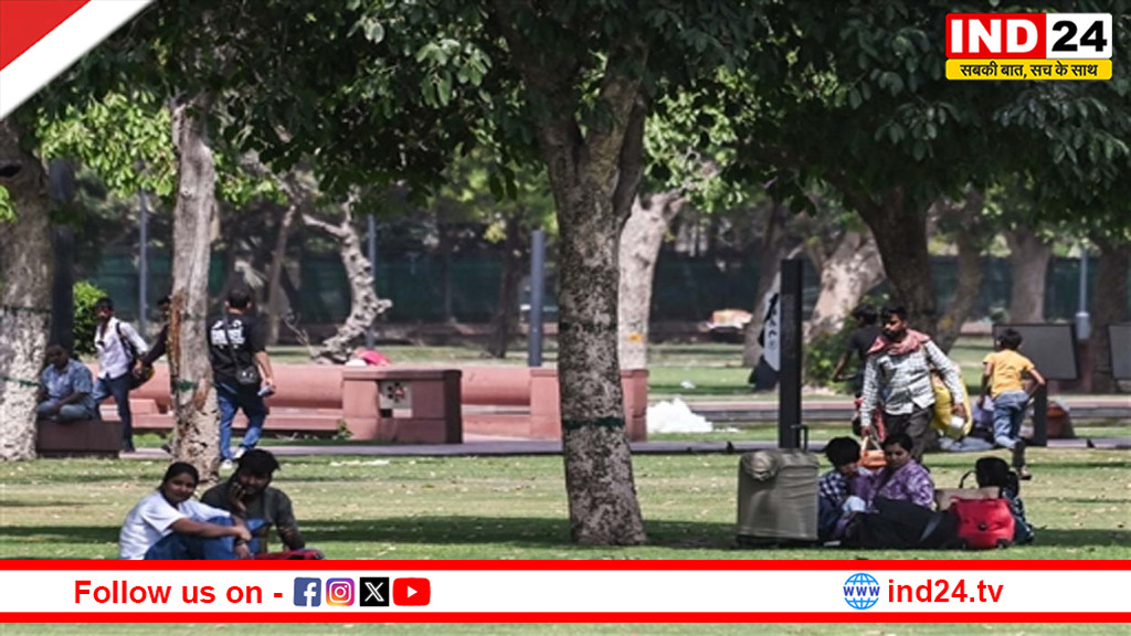 उत्तर भारत में लू का प्रकोप चरम पर, कई राज्यों में पारा 46 के करीब; मंगलवार से आंशिक राहत के संकेत