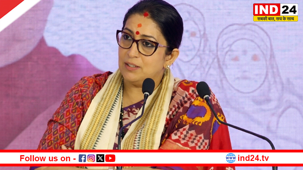 बंगाल में स्मृति ईरानी का TMC पर बड़ा हमला, महिलाओं को ₹3000 देने का वादा