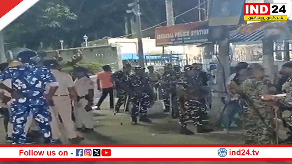 पश्चिम बंगाल में चुनावी हिंसा: पीएम नरेंद्र मोदी की रैली से पहले BJP-TMC में झड़प, फायरिंग-बमबाजी