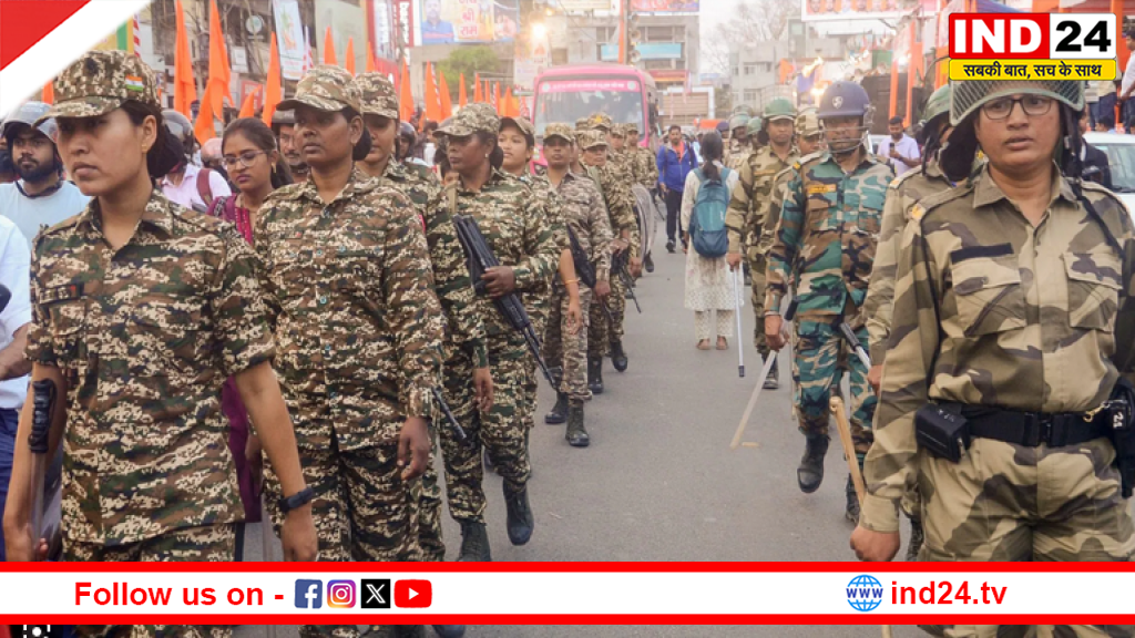 बंगाल चुनाव: पहले चरण में हाई अलर्ट, 7 संवेदनशील जिलों में कड़ा सुरक्षा घेरा