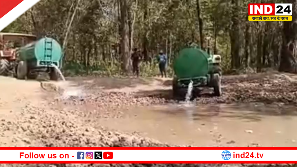 गर्मी में वन्य जीवों के लिए राहत: बड़कोट रेंज में कृत्रिम वाटर हॉल से बुझ रही प्यास