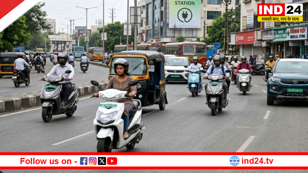 इलेक्ट्रिक वाहनों की धूम, भारत में EV ने पकड़ी तेज रफ्तार