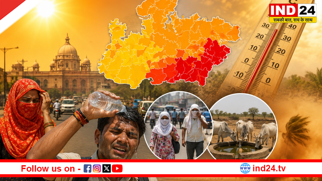 नौतपा की तपिश से तपेगा MP: 44 जिलों में हीटवेव का अलर्ट, 5 जिलों में रेड वार्निंग जारी