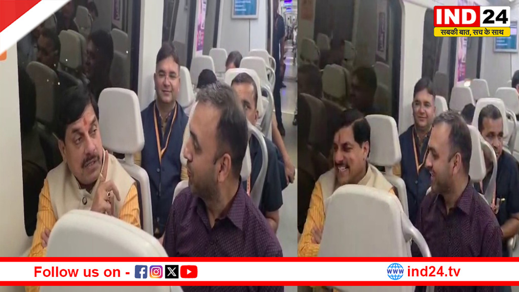 पीएम मोदी की मितव्ययता अपील का असर, सीएम डॉ. मोहन यादव ने नई दिल्ली में मेट्रो से किया सफर, जनता से किया सीधा संवाद