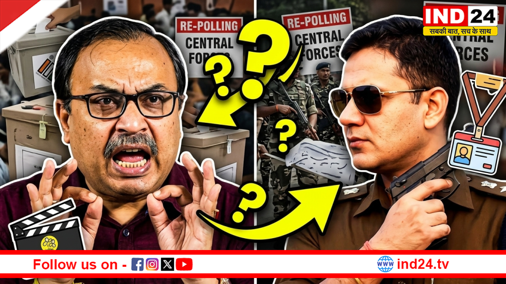 'मुजरा सिंघम' को तुरंत करें सस्पेंड! फालता में पुनर्मतदान के फैसले पर भड़के कुणाल घोष, चुनाव आयोग को सुनाई खरी-खोटी