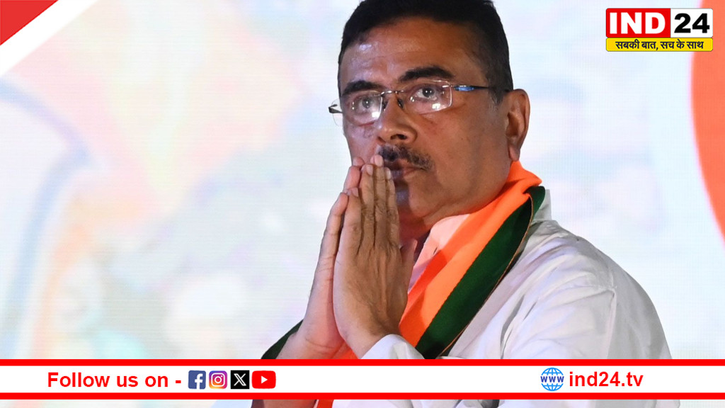 मुख्यमंत्री बनने के बाद शुभेंदु अधिकारी का पहला दिल्ली दौरा, प्रधानमंत्री मोदी से मुलाकात की संभावना
