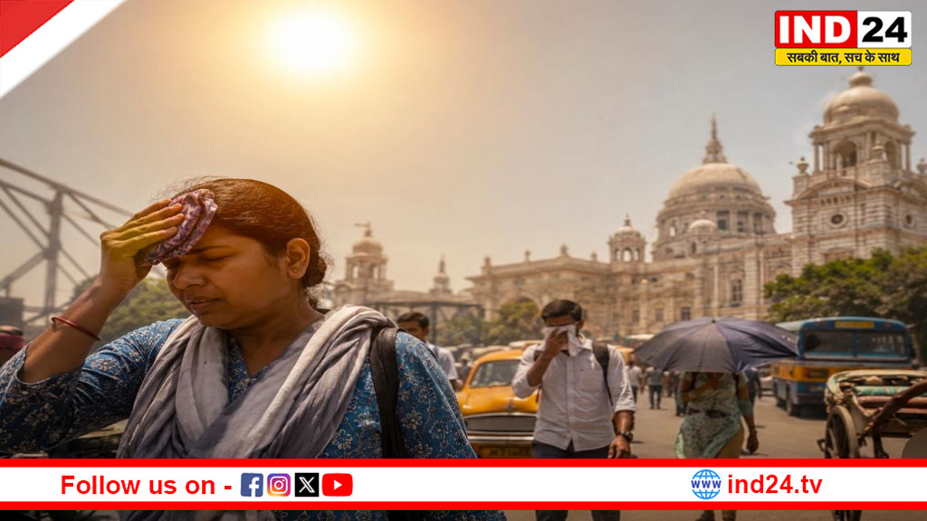 कोलकाता में गर्मी का कहर, उमस ने बढ़ाई मुश्किलें; 40 डिग्री के पार महसूस हो रहा तापमान