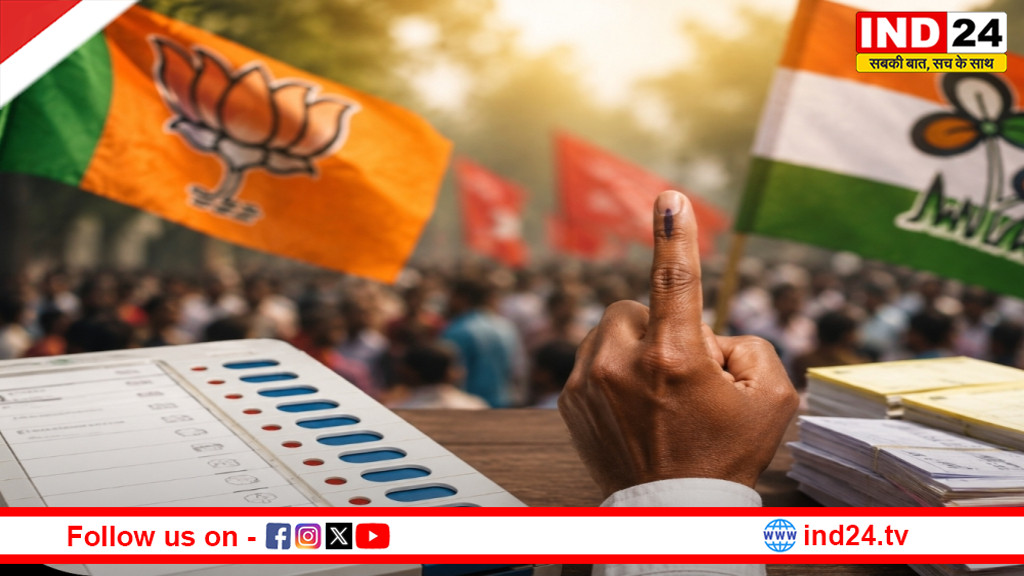 फालता- चौथे राउंड में BJP की धमाकेदार बढ़त, तृणमूल चौथे स्थान पर खिसकी