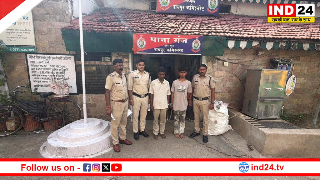 रायपुर WRS रेलवे लाइन हत्या कांड का खुलासा, नाबालिग समेत 3 आरोपी गिरफ्तार